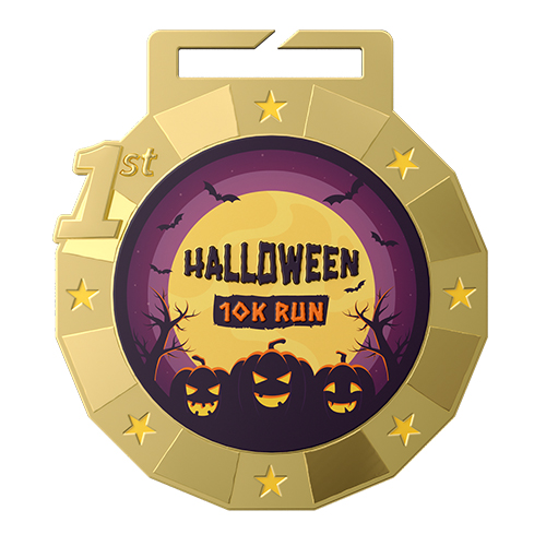 Halloween 10km Run 1st Medal