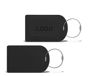 PU Leather Luggage Tag with Custom Logo