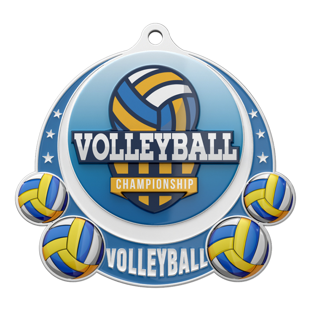 Volleyball Champion Award Outstanding Contribution Award front