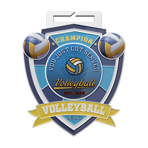 Volleyball Champion Medal - You Just Got Served