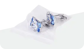 poly bag of cufflinks