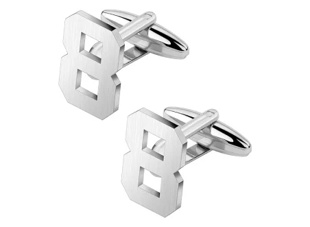 Custom Number Cut-out Cufflinks Custom Number Cut-out Cufflinks