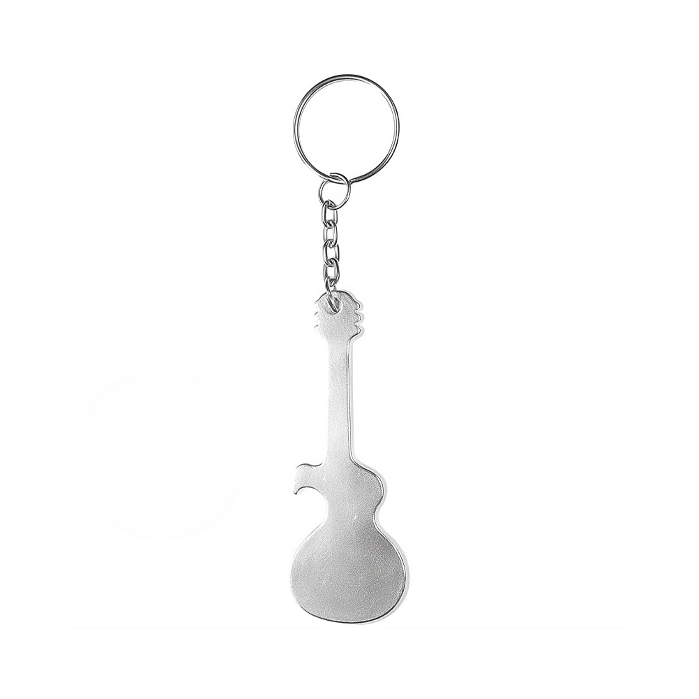 Guitar Shaped Bottle Opener Keychain Guitar Shaped Bottle Opener Keychain