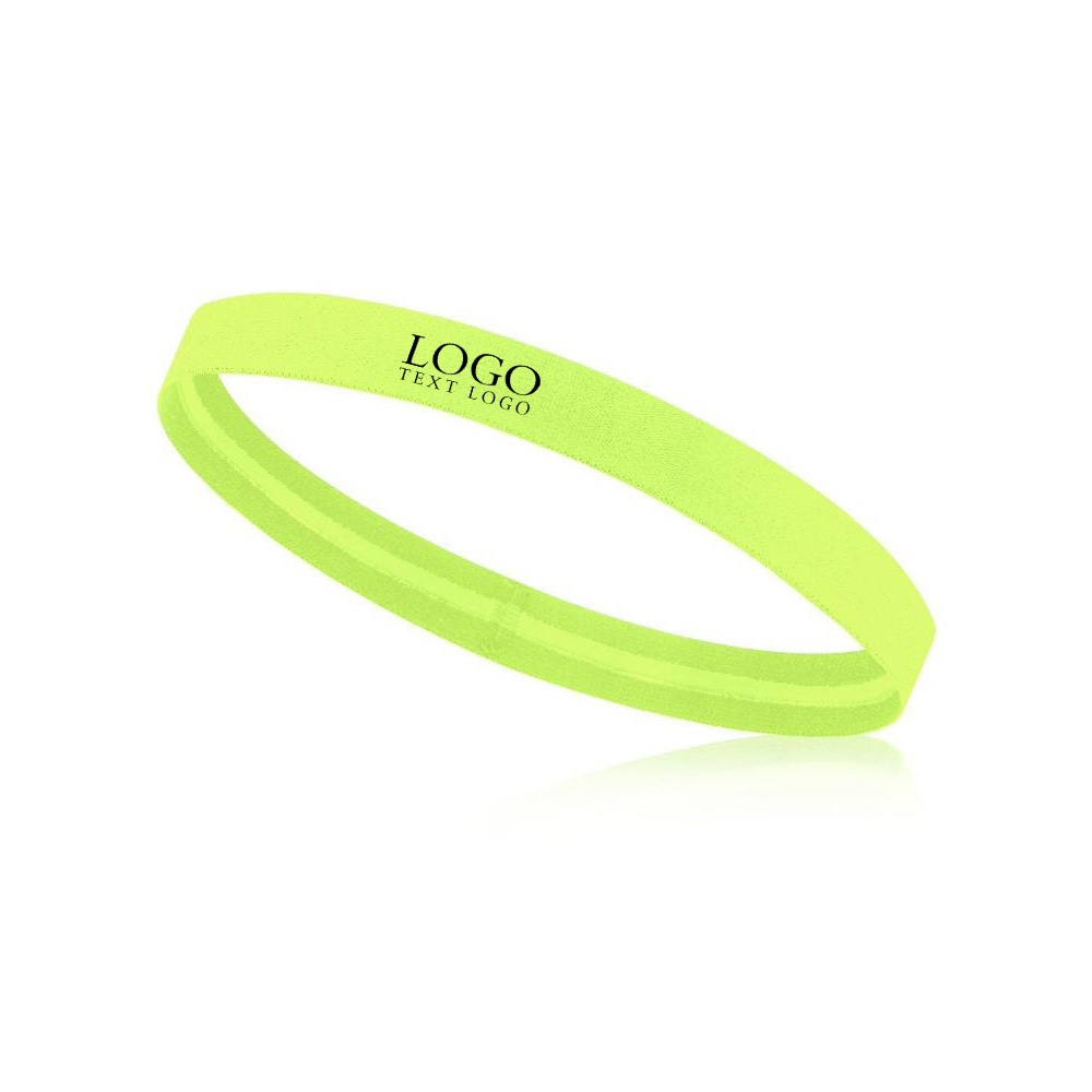 Active Sports Sweatband Green with Logo