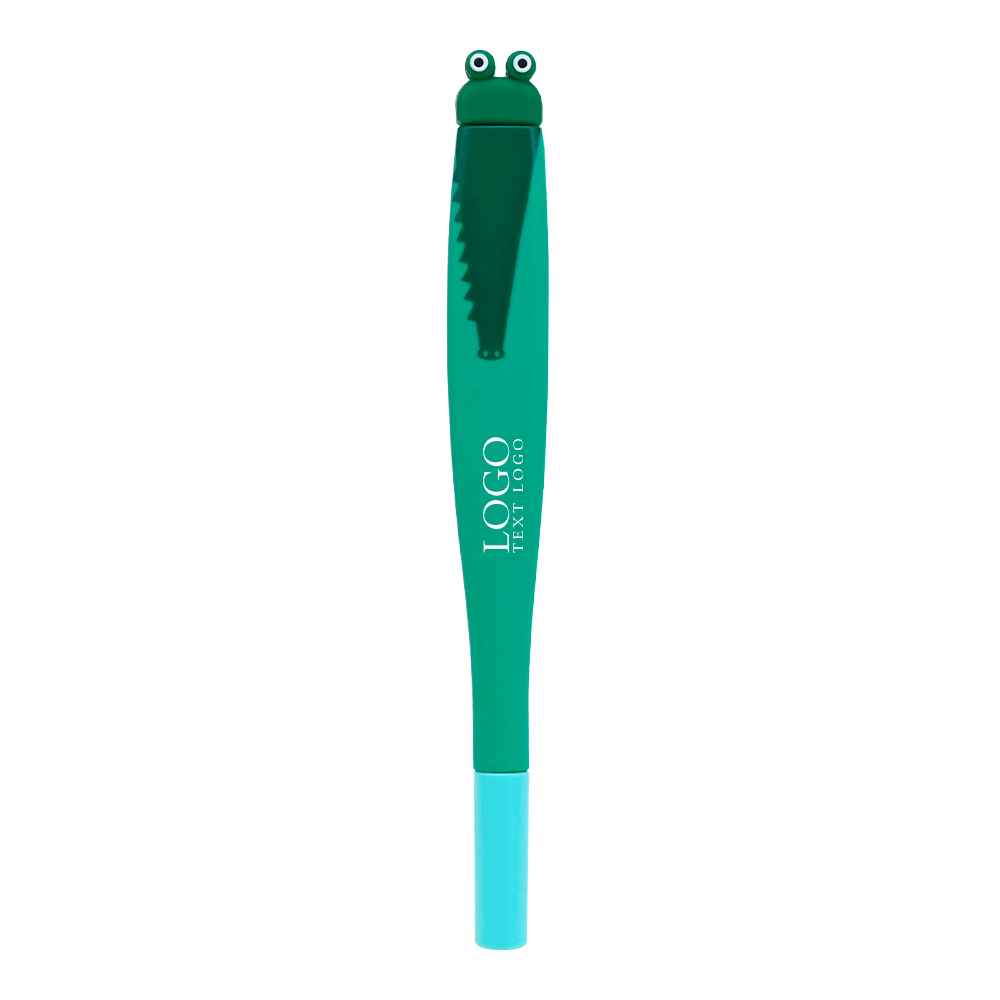 Custom Cartoon Animal and Plant Pen with Lake Blue