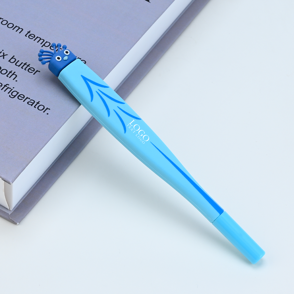 Custom Gel Ink Pens with Black Ink Scene Diagram