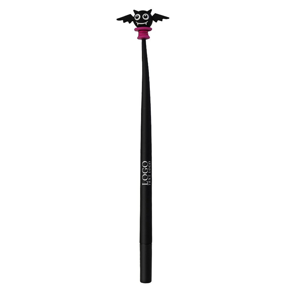 Custom Halloween Style Gel Pens with Black