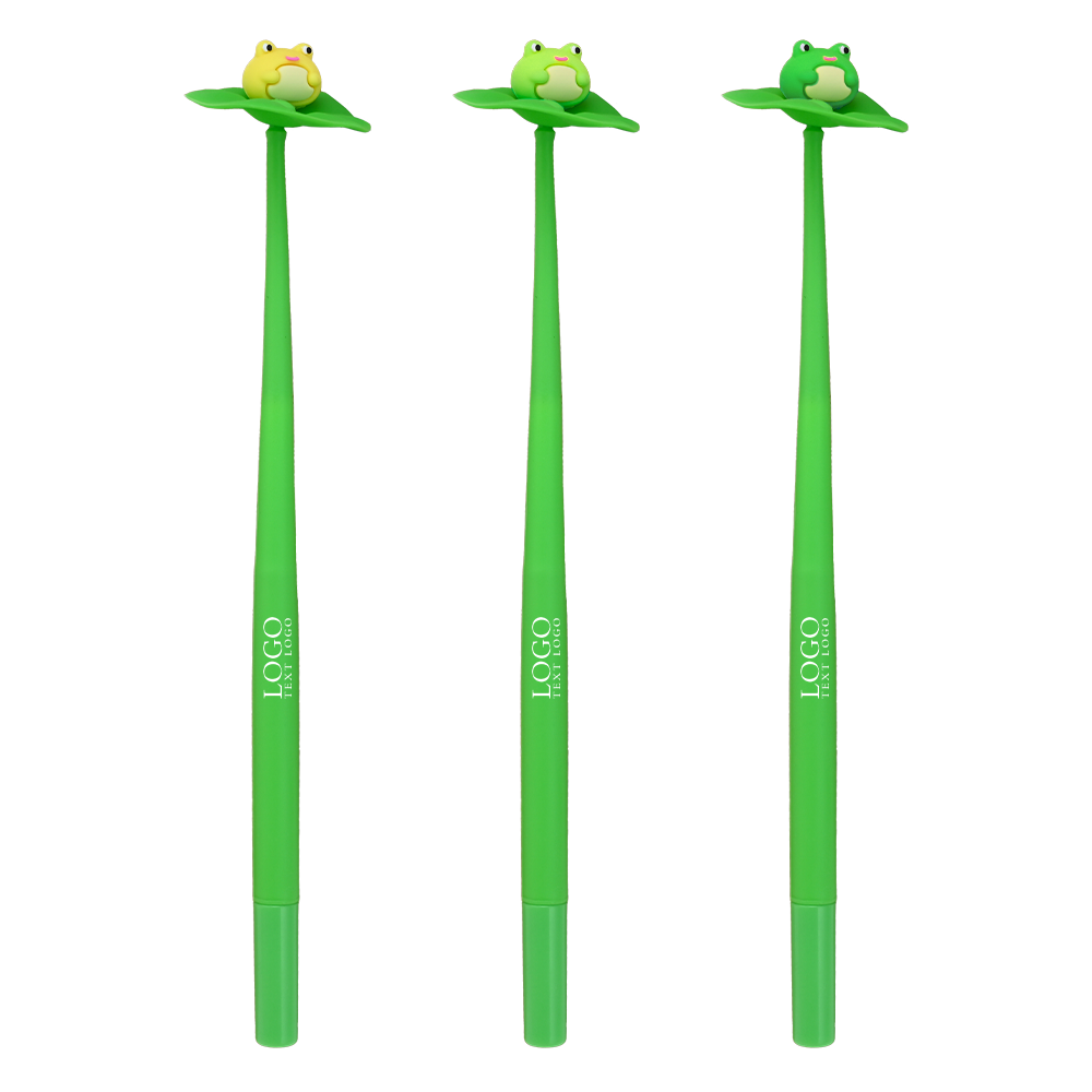 Custom Lotus Leaf Frog Gel Pen Color Diagram
