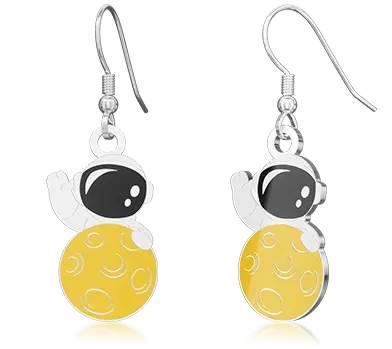 Glow in the Dark Astronaut Earrings Glow in the Dark Astronaut Earrings