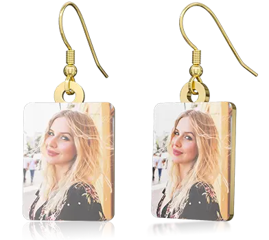 Personalised Figure Photo Earring Personalised Figure Photo Earring
