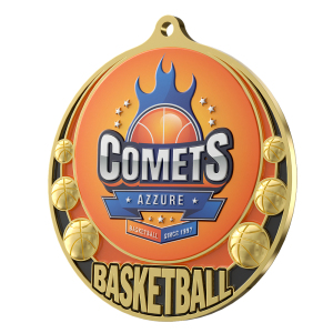 Basketball Medals - High Quality Custom Medal Designs