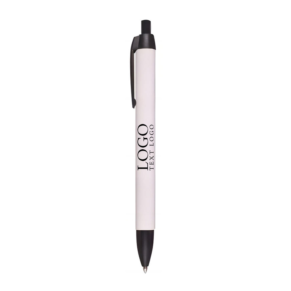 Click Action Company Pen Black with Logo
