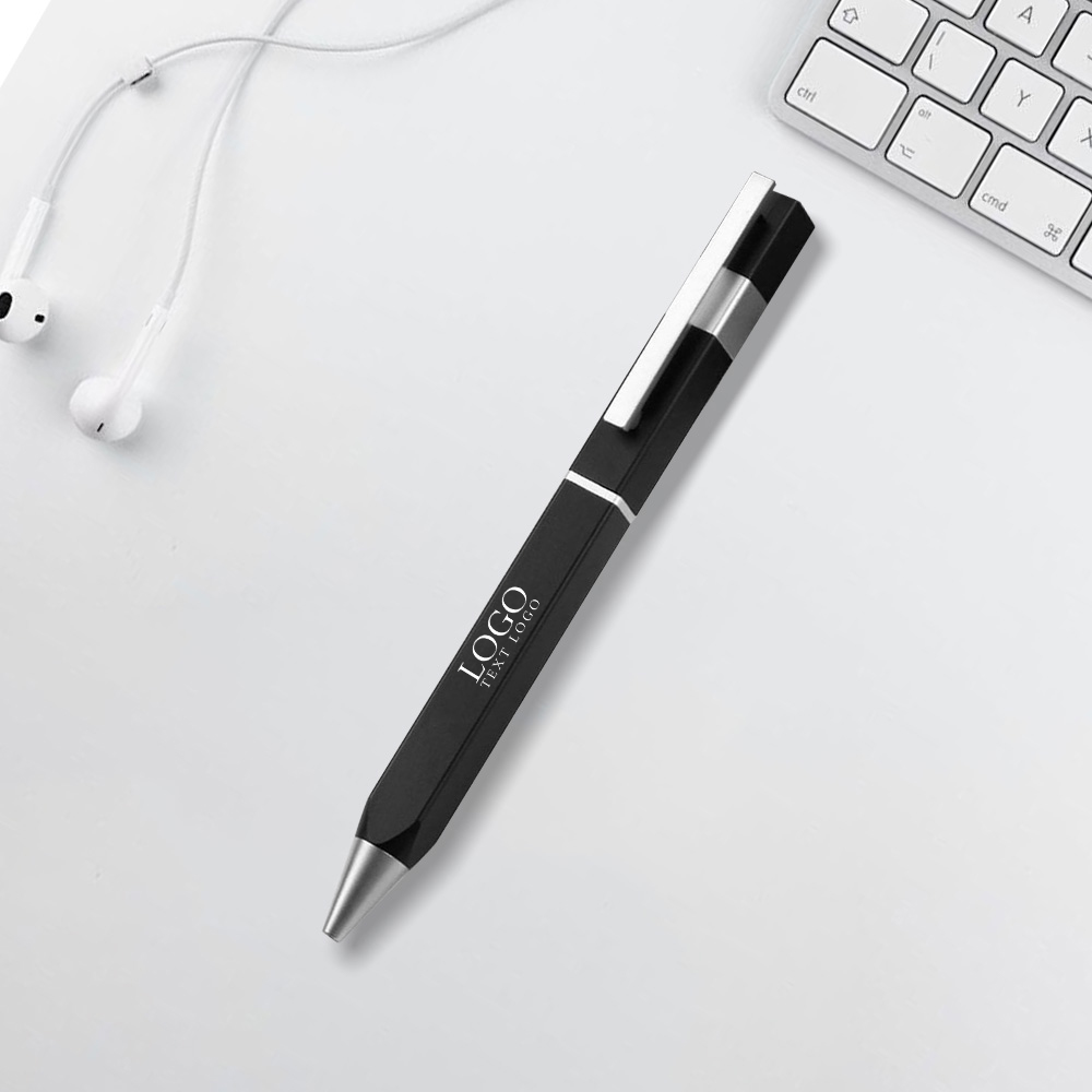 Personalized Custom Metal Square Heavy Aluminum Twist Ballpoint Pen