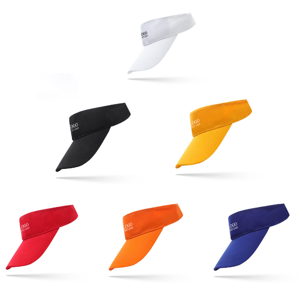 Custom Cotton Visor Hat Combination Chart