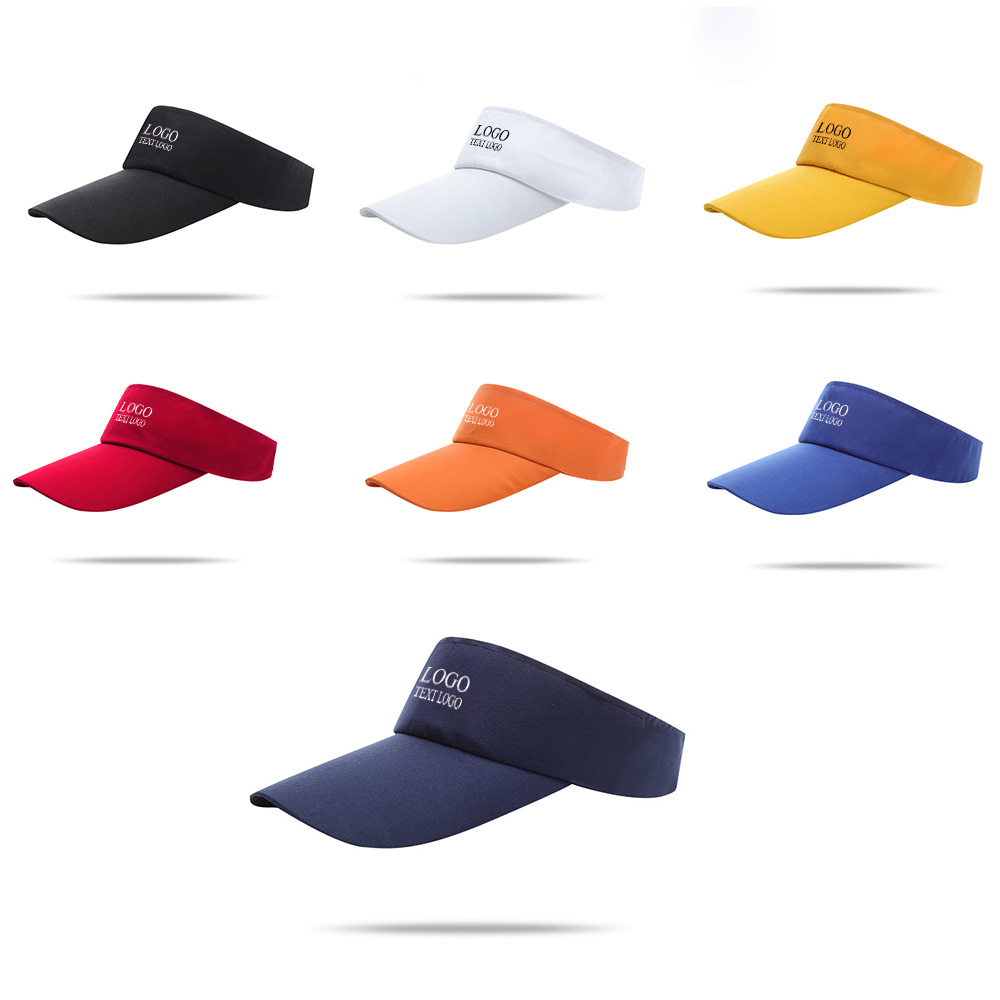 Polyester Custom Visor Hat Combination Chart