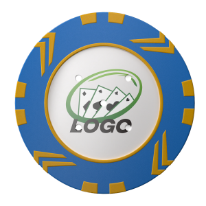 Custom Arrow Design Poker Chips