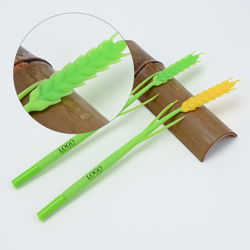 Custom Barley Flower Spike Gel Pen Detail