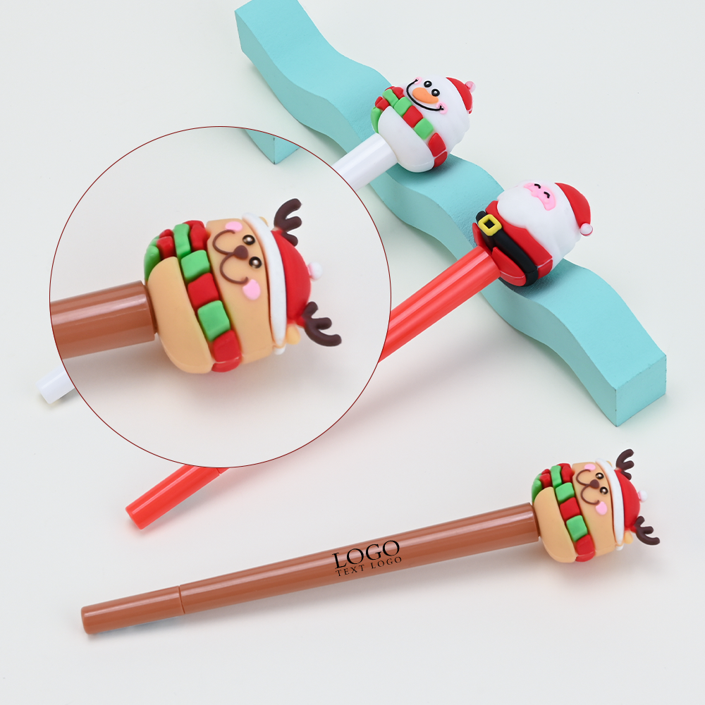 Promotional Christmas Atmosphere Gel Pen Detail