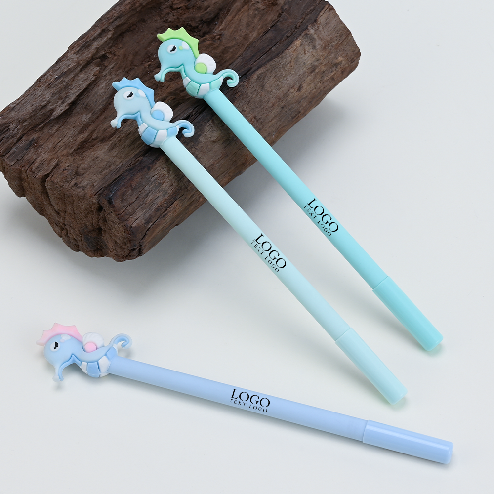 personalized Custom Seahorse Gel Pen with Name