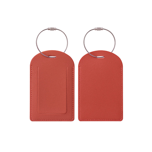 PU Leather Luggage Tag With Custom Logo