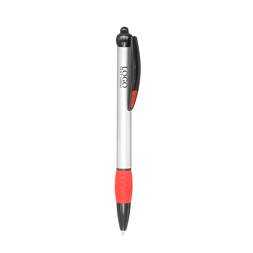 Advertising Plastic Pen Red With Logo