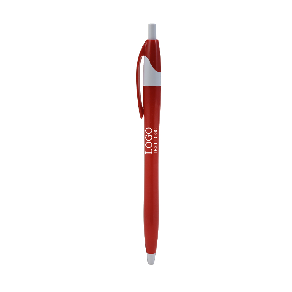 Personalized Slimster Click Retractable Pen Red