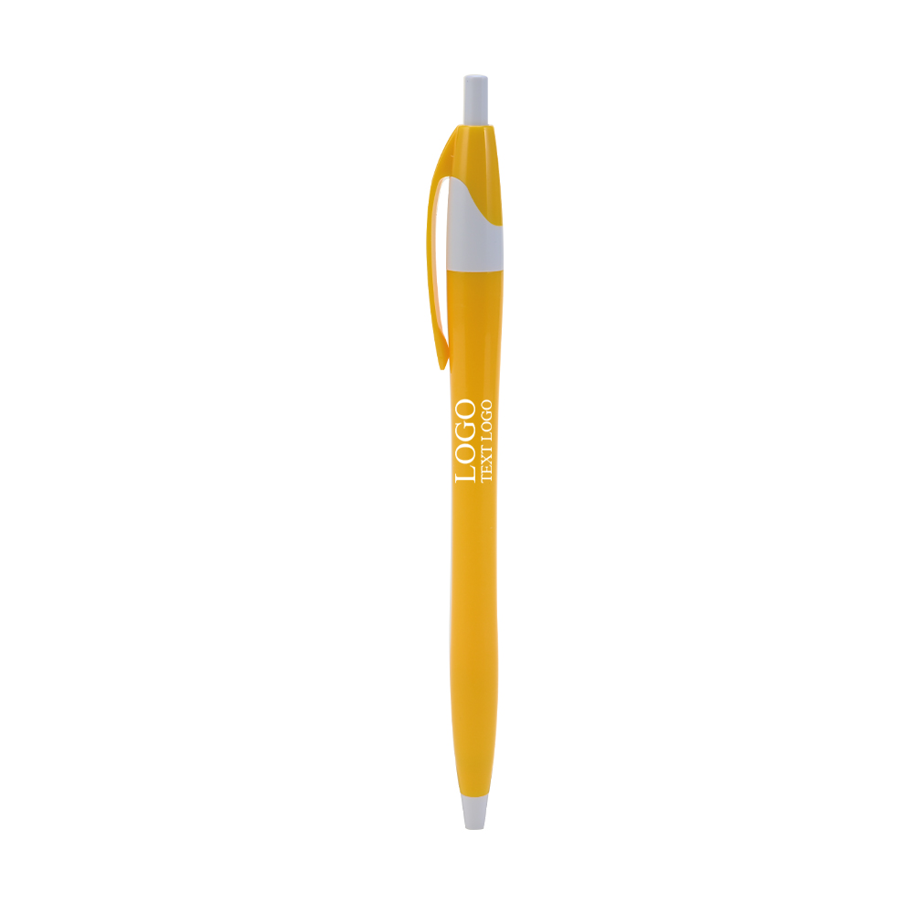 Personalized Slimster Click Retractable Pen Yellow
