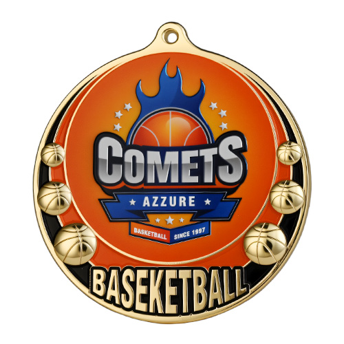 Basketball Medals - High Quality Custom Medal Designs