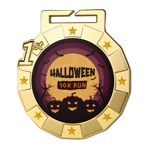 Halloween 10km Run 1st Medal