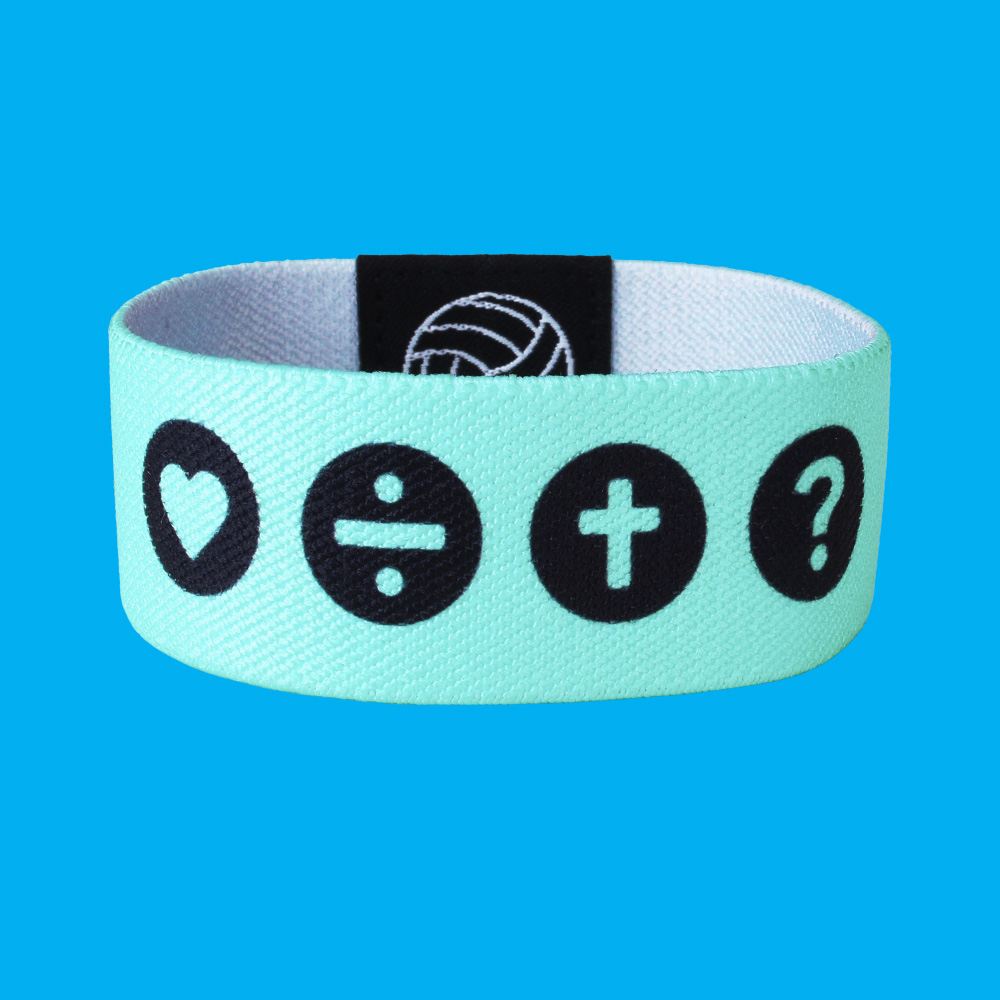 Sublimation Printing Elastic Souvenirs Wristband-1
