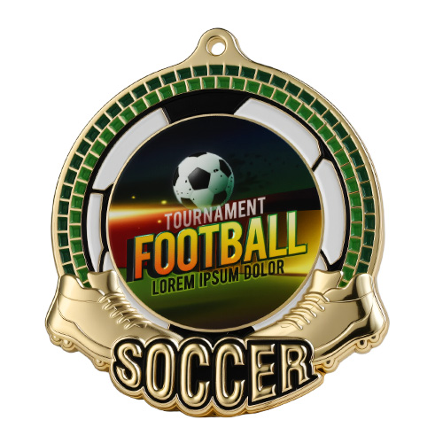 Unique Custom 3D Soccer Medals