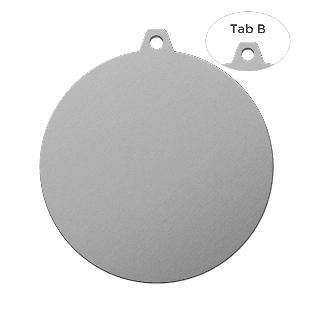 Custom UV-Printed Round Medals-TB