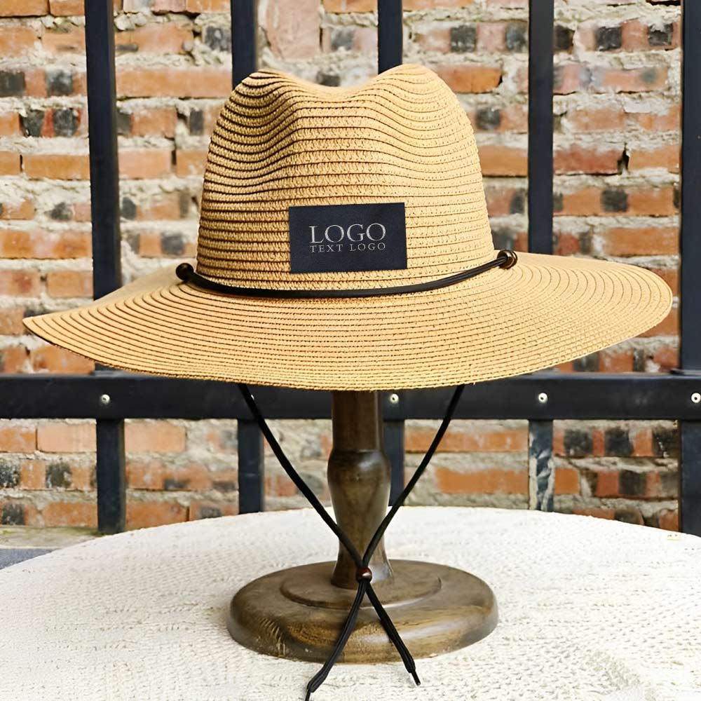 Personalized Wood Bead Cowboy Hat
