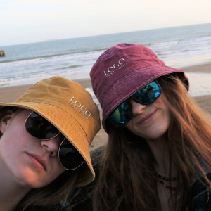 Custom Embroidered Vintage Sun Hats