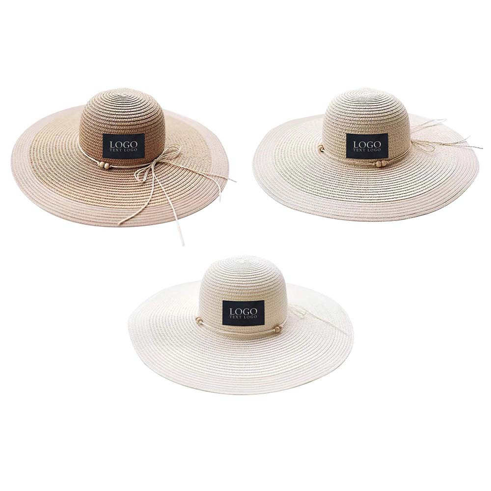 Wood Bead Straw Hat Combination Chart