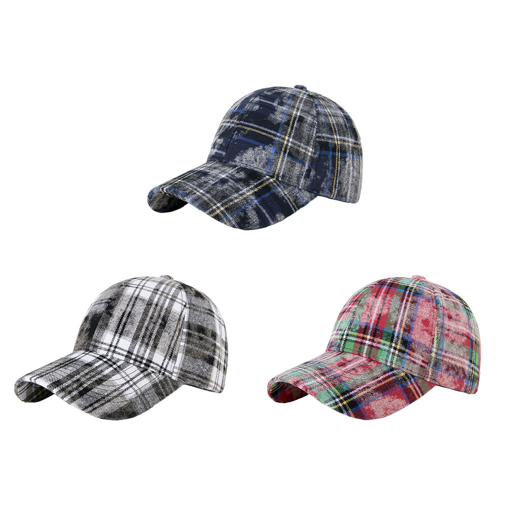 Hard-Top Plaid Vintage Baseball Hat Combination Chart