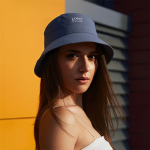 Foldable Breathable Water - repellent Custom Logo Bucket Hat