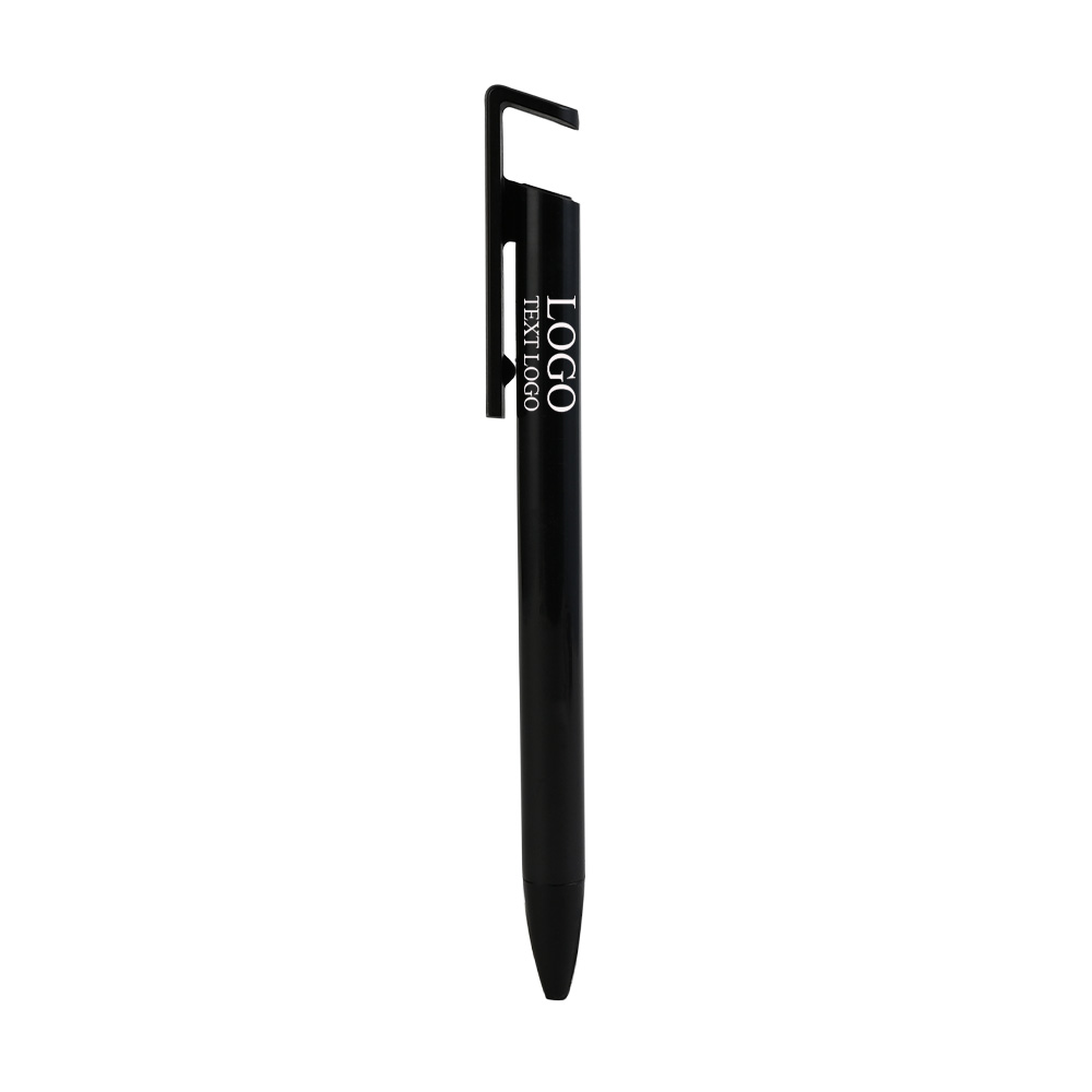 Custom Professional Click Ballpoint Pens Black with Logo