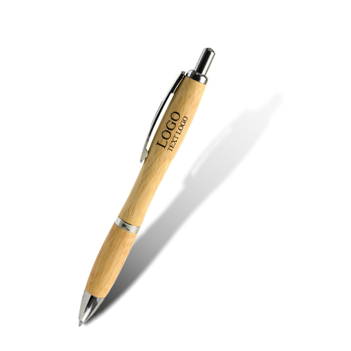 Environmentally Friendly Bamboo Click Ballpoint Pen- 30% Off