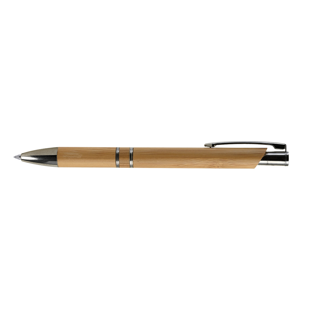 Natural Style Bamboo Retractable Pen- 30% Off yellow