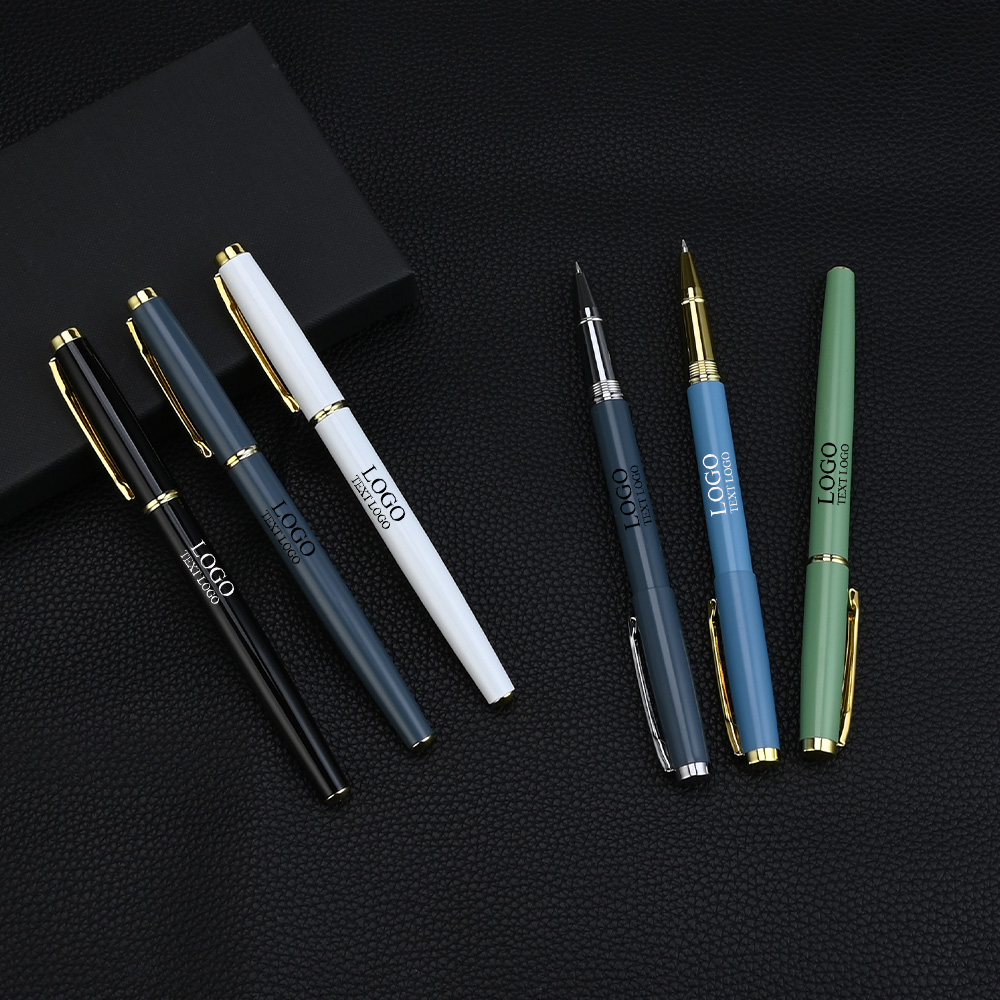 Personalized Custom Smooth Writing Gel Pens with Logo