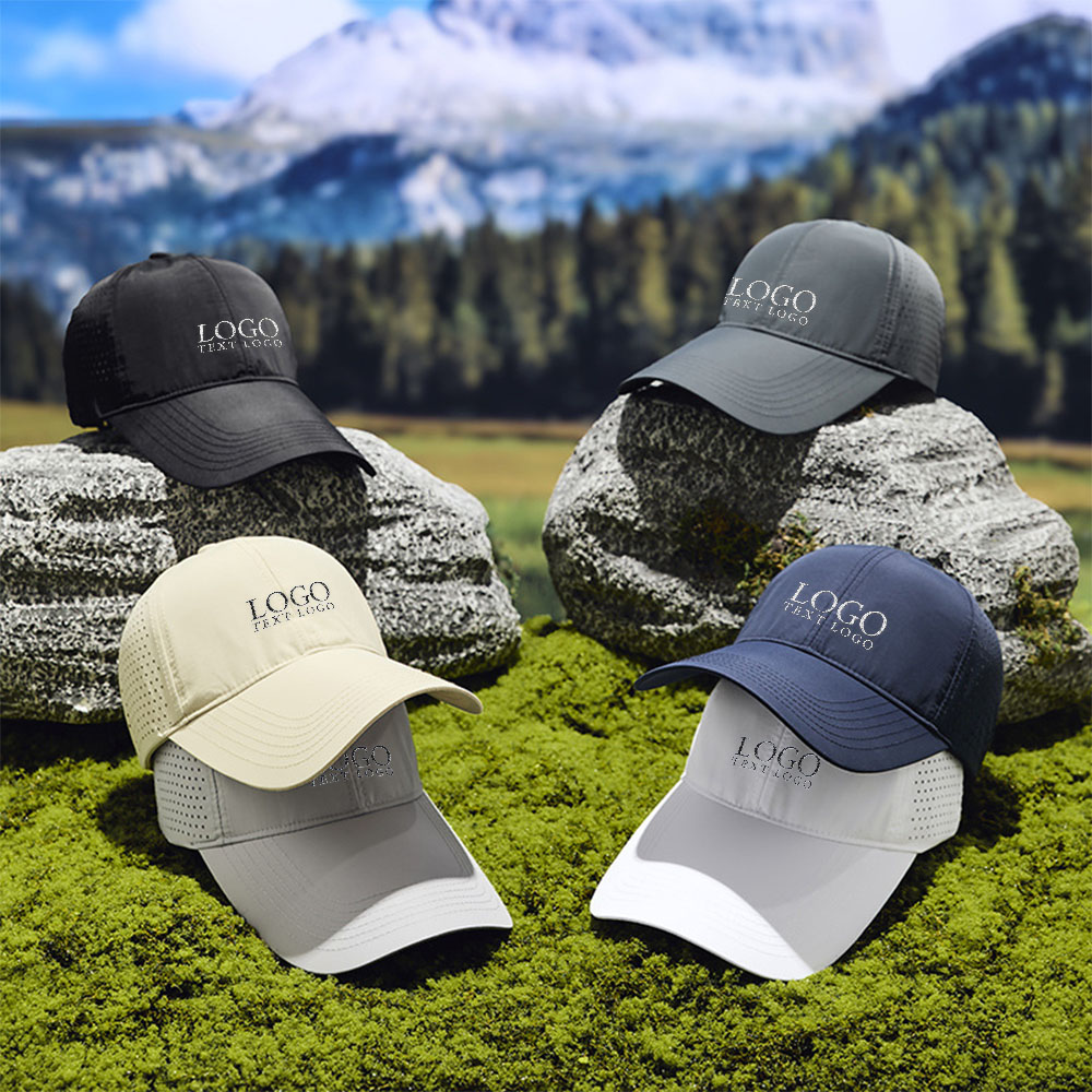 Personalized Summer Extended Brim Baseball Hat 