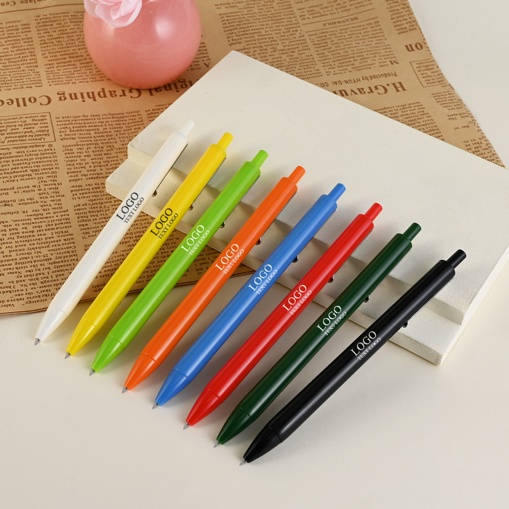 Special Offer Custom Colorful Plastic Click Pen combination chart