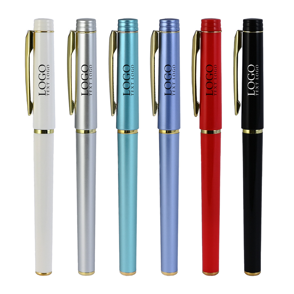 Custom Business Gel Pen with Name Combination Chart