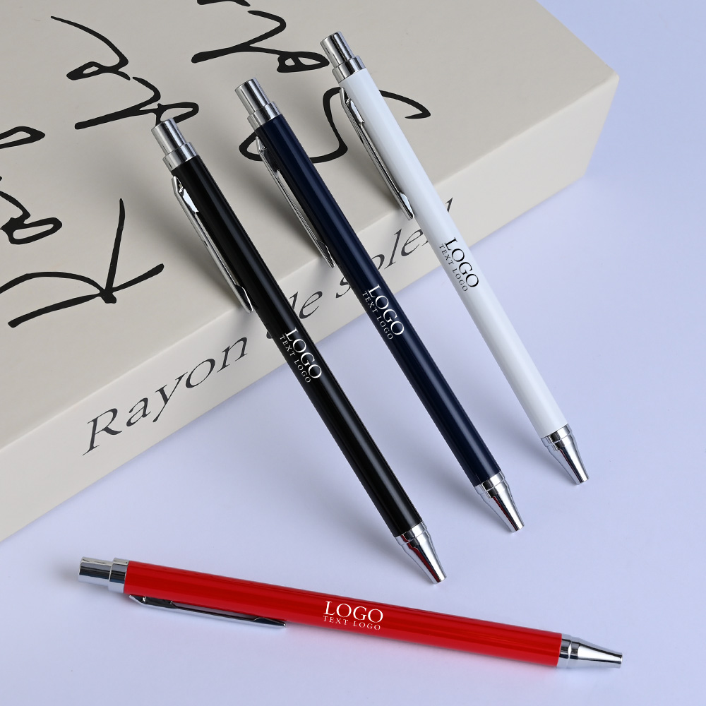 Personalized Custom Click Pens with Metal Material