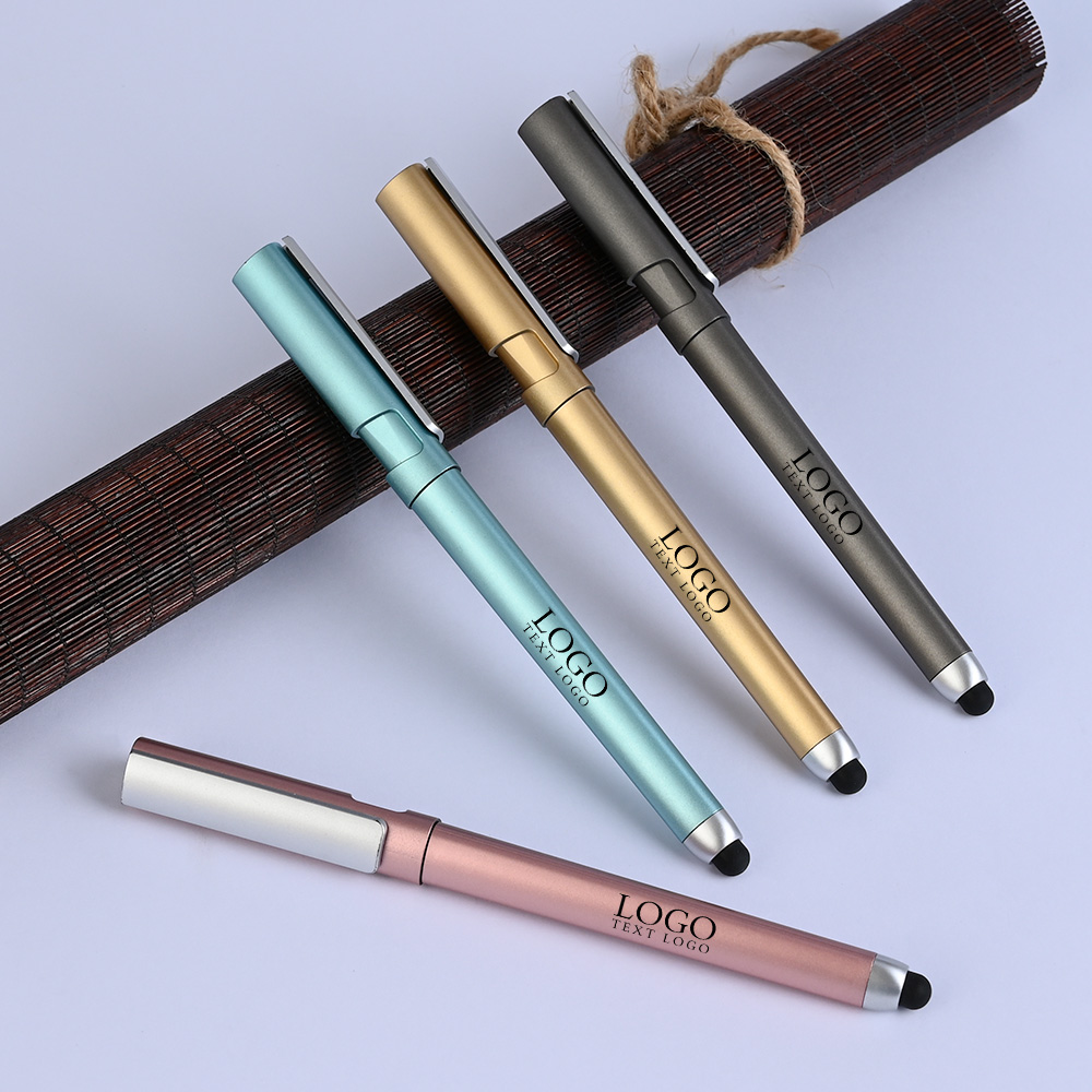 Personalized Custom Minimalist Luxury Gel Pens with Stylus