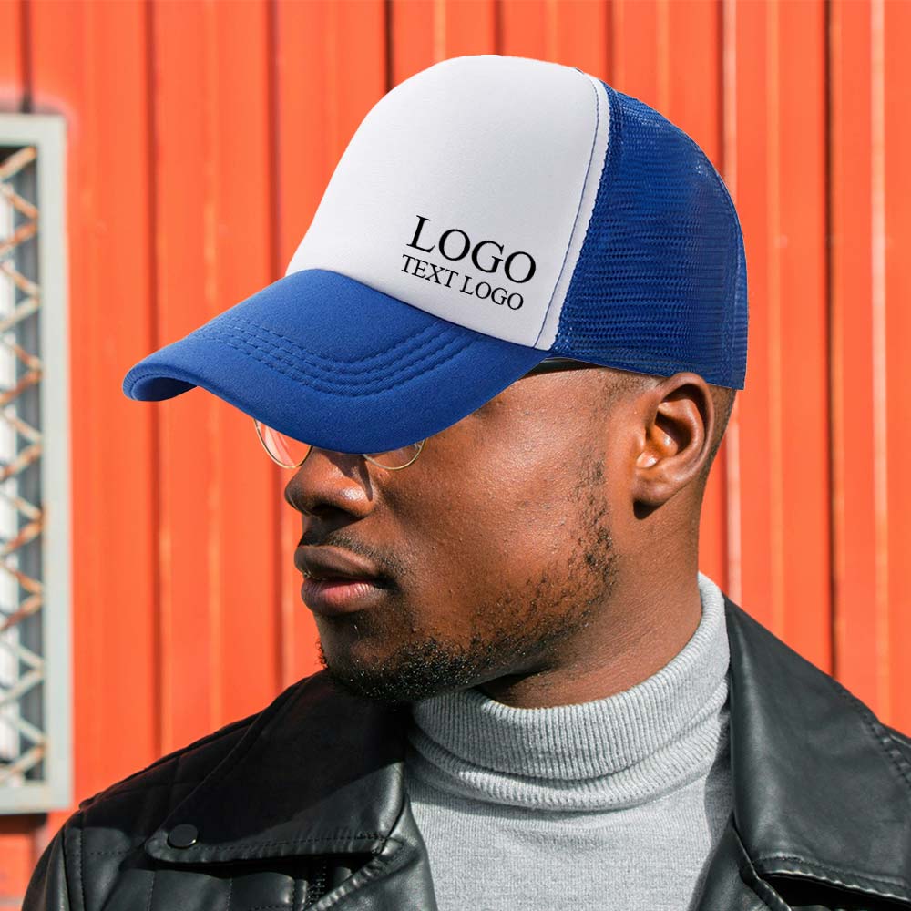 Personalized Simple Trucker Hats with Logo Print