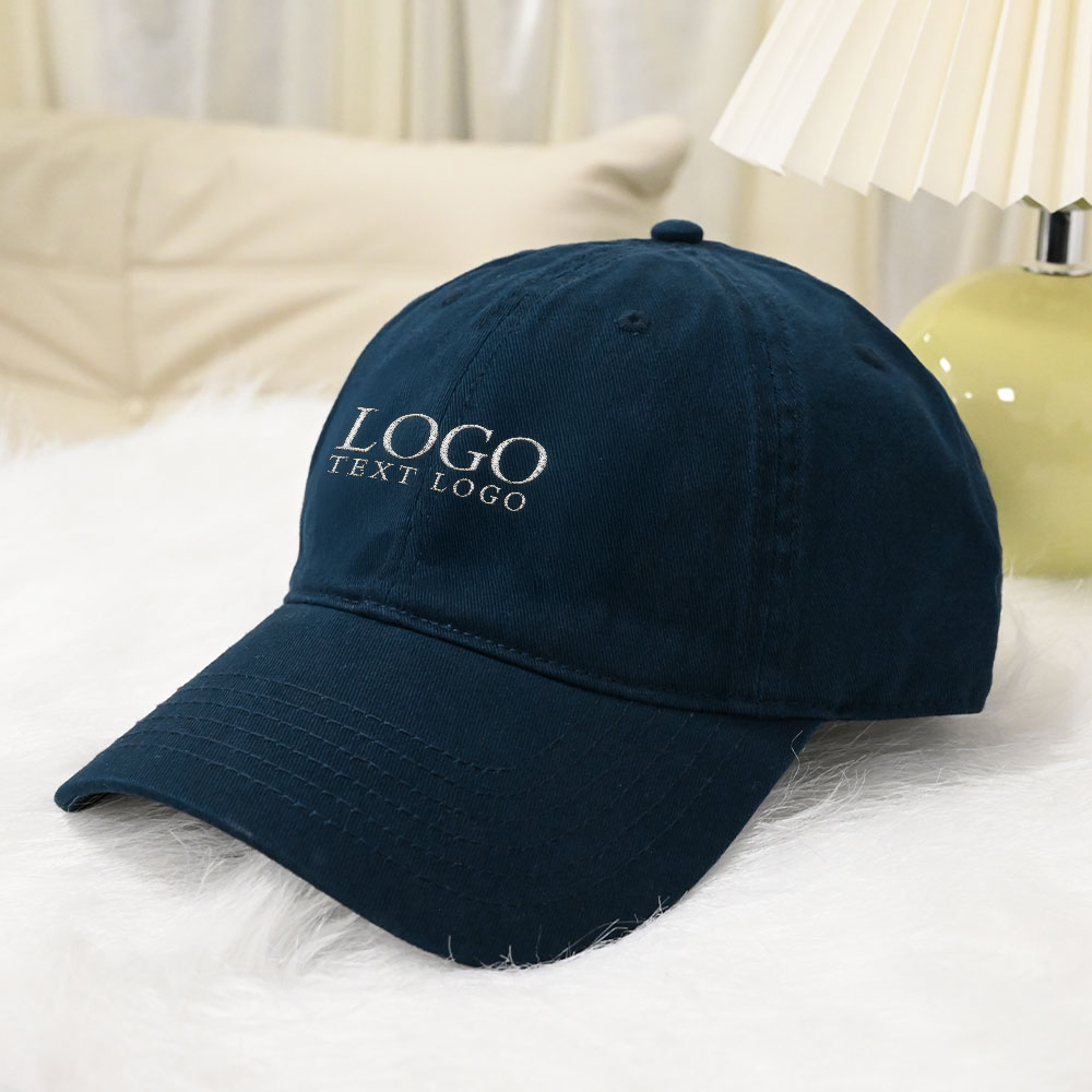 Washed Cotton Solid Color Baseball Caps