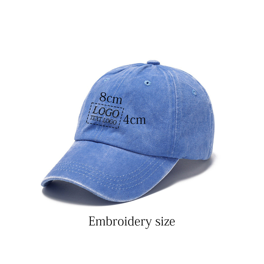 Custom Retro Washed Hat
