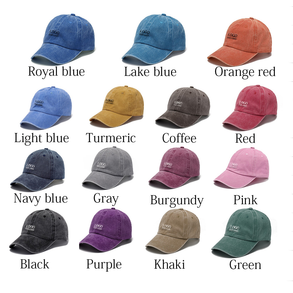 Custom Retro Washed Hat